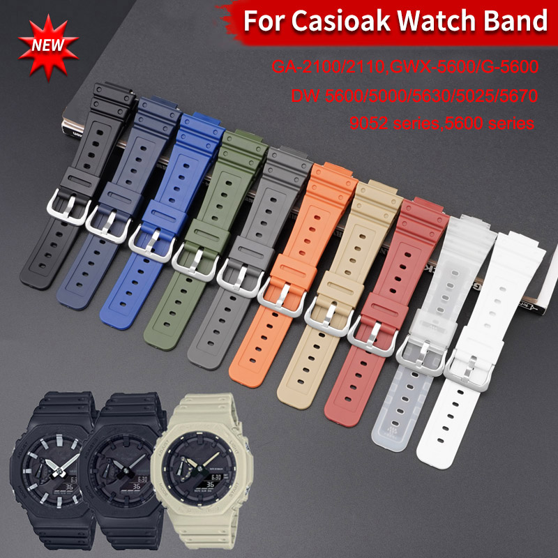 Casio Watch G-Shock Ga-2100 - Casio G şok GA kauçuk kayış