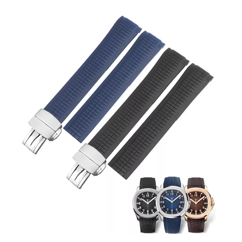 Patek Philippe Watch Aquanaut - Yumuşak ve Elastik Silikon Kauçuk Saat