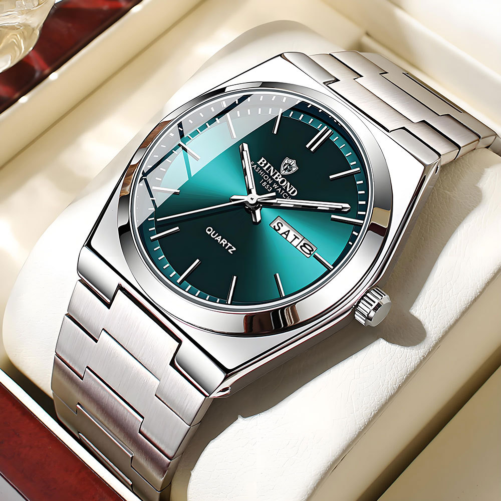 Rolex Watch Datejust - BINBOND Hakiki Erkek Saati Hafif Lüks