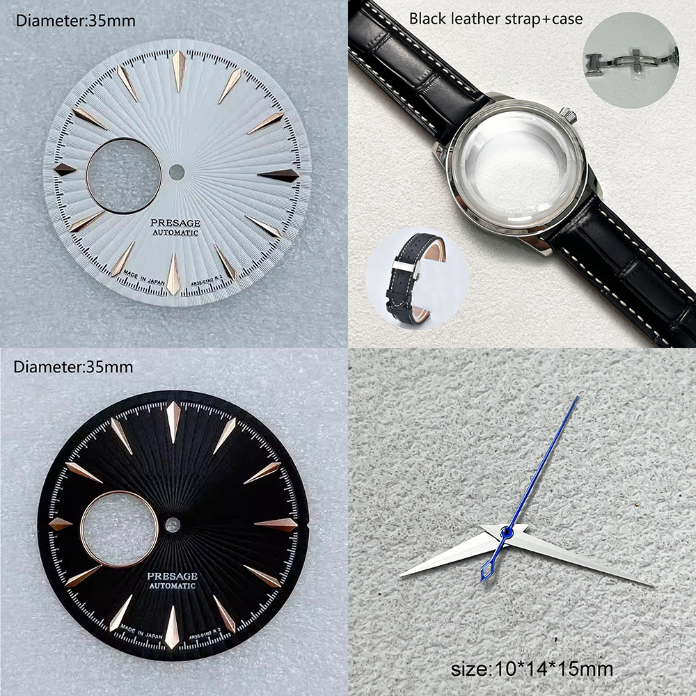 Seiko Watch Presage - NH38 35mm s logo kadranı presage