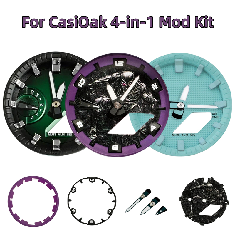 Casio Watch G-Shock Ga-2100 - CasiOak 4'ü 1 arada Mod kiti