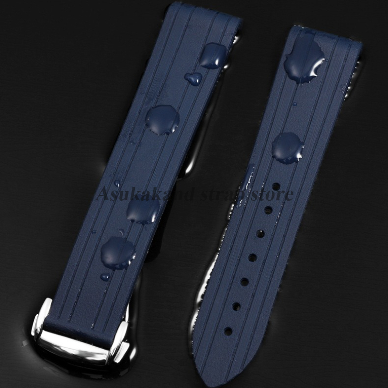 Kavisli Uçlu Kauçuk Silikon Ko - Omega Watch Seamaster incelemesi ve fiyatı