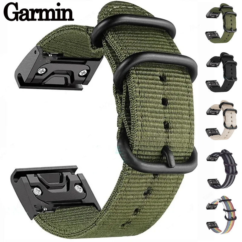 Garmin Fenix 7 6X 6S 6 için tu - Canvas Strap Watch incelemesi ve fiyatı