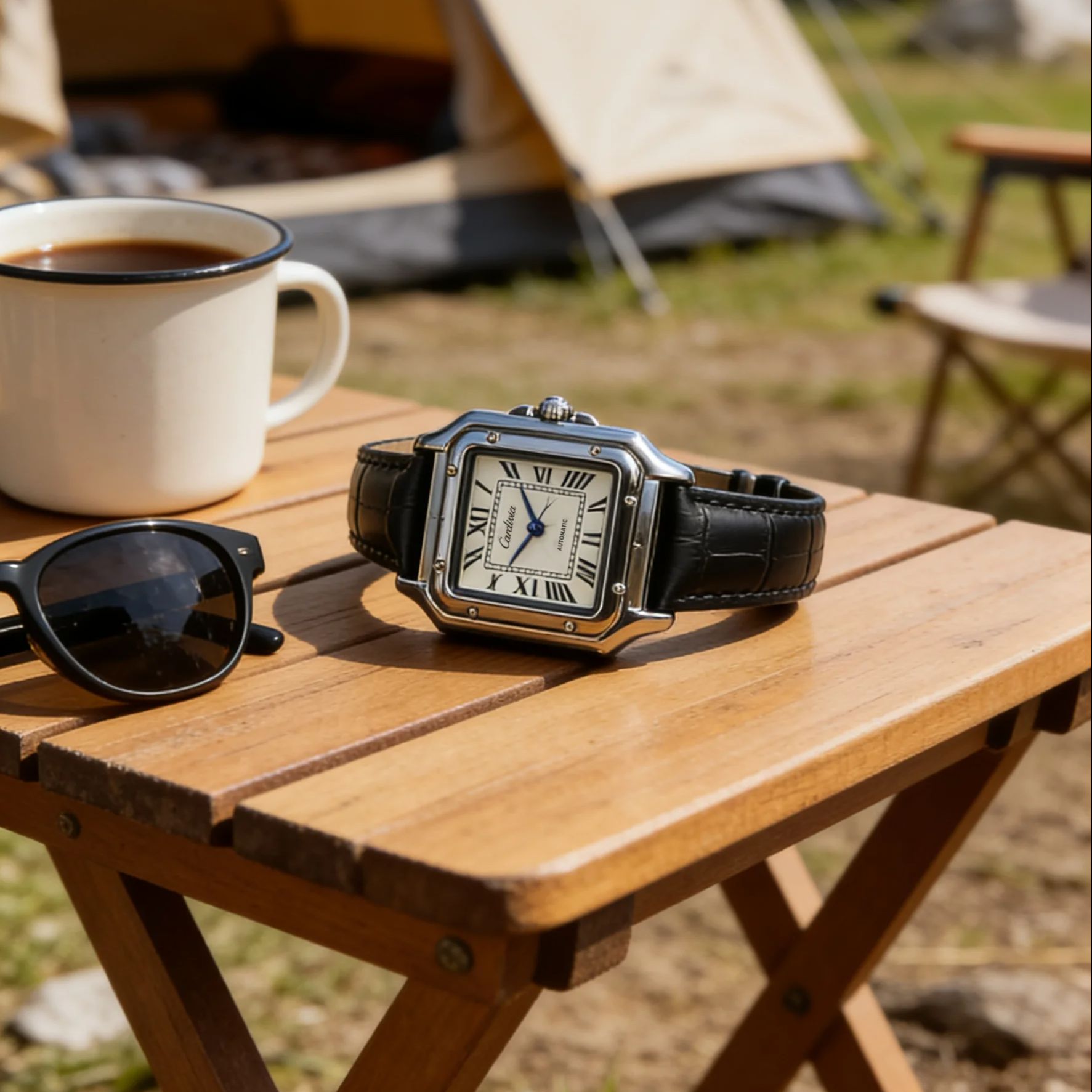 Retro Kare Kadın Kuvars Saati, - Cartier Watch Santos incelemesi ve fiyatı