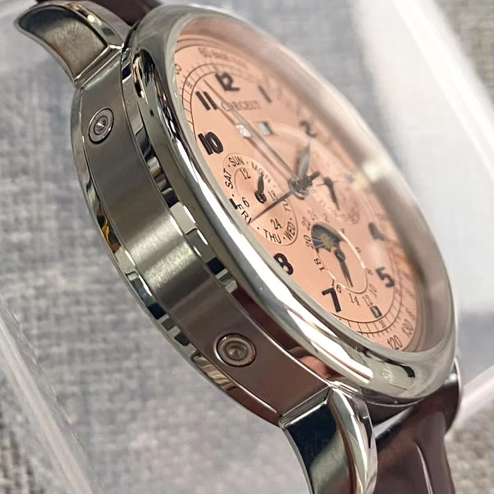 Erkek ST1655 Mekanizmalı Ay Ev - Leather Watch Band Men incelemesi ve fiyatı