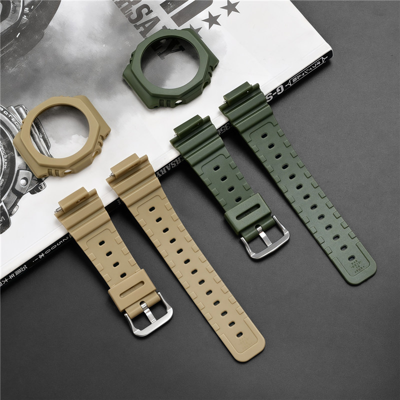 Kauçuk saat kayışı kılıf çerçe - Casio Watch G-Shock Ga-2100 incelemesi ve fiyatı