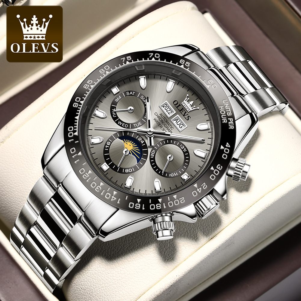 OLEVS 6654 Lüks Erkek Saat Chr - Seiko Watch 5 Sports incelemesi ve fiyatı