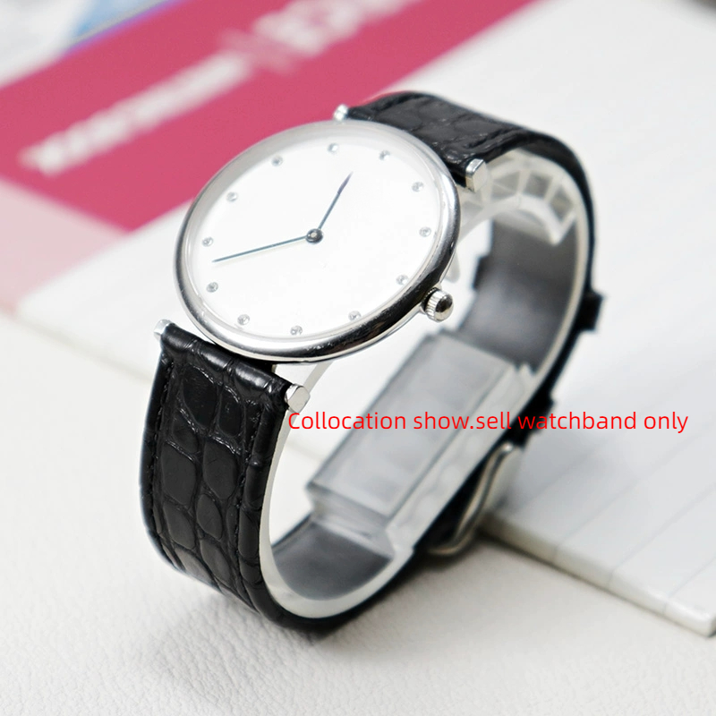 Ince timsah Hakiki deri kayış  - Cartier Watch Santos incelemesi ve fiyatı