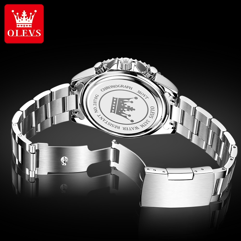 OLEVS 2870 Erkek Kol Saati Ay  - Rolex Watch Datejust incelemesi ve fiyatı