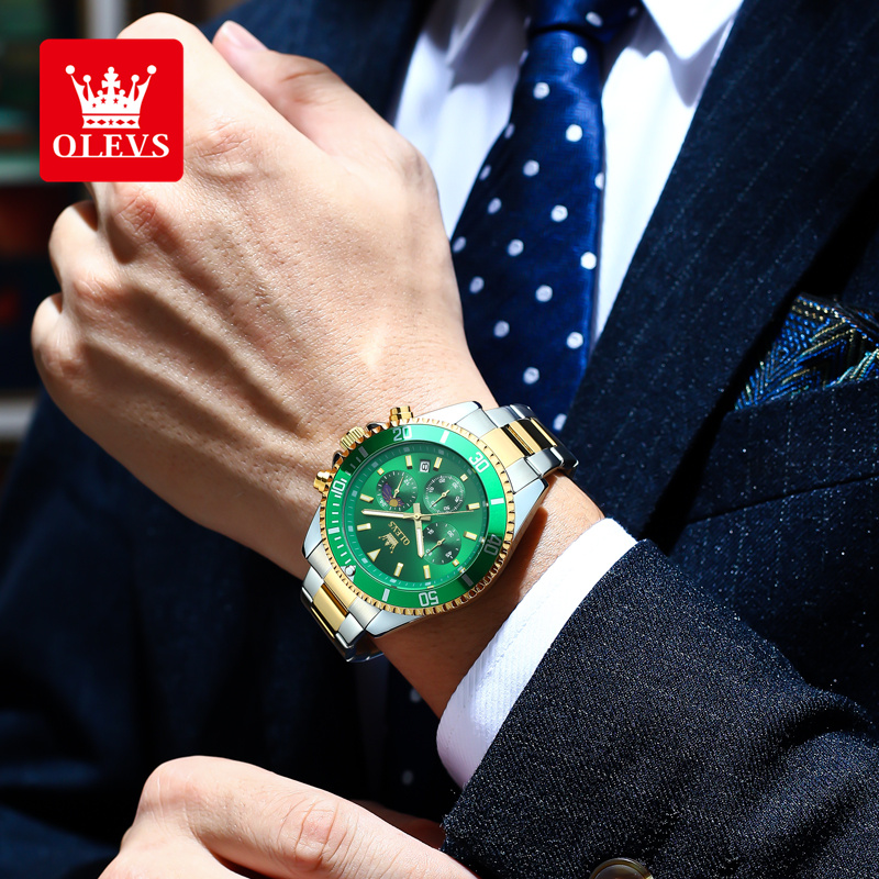 OLEVS 2870 Erkek Kol Saati Ay  - Rolex Watch Datejust incelemesi ve fiyatı