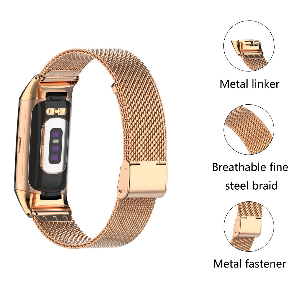 Fitbit Charge 5/6 Paslanmaz Çe - Mesh Strap Metal incelemesi ve fiyatı