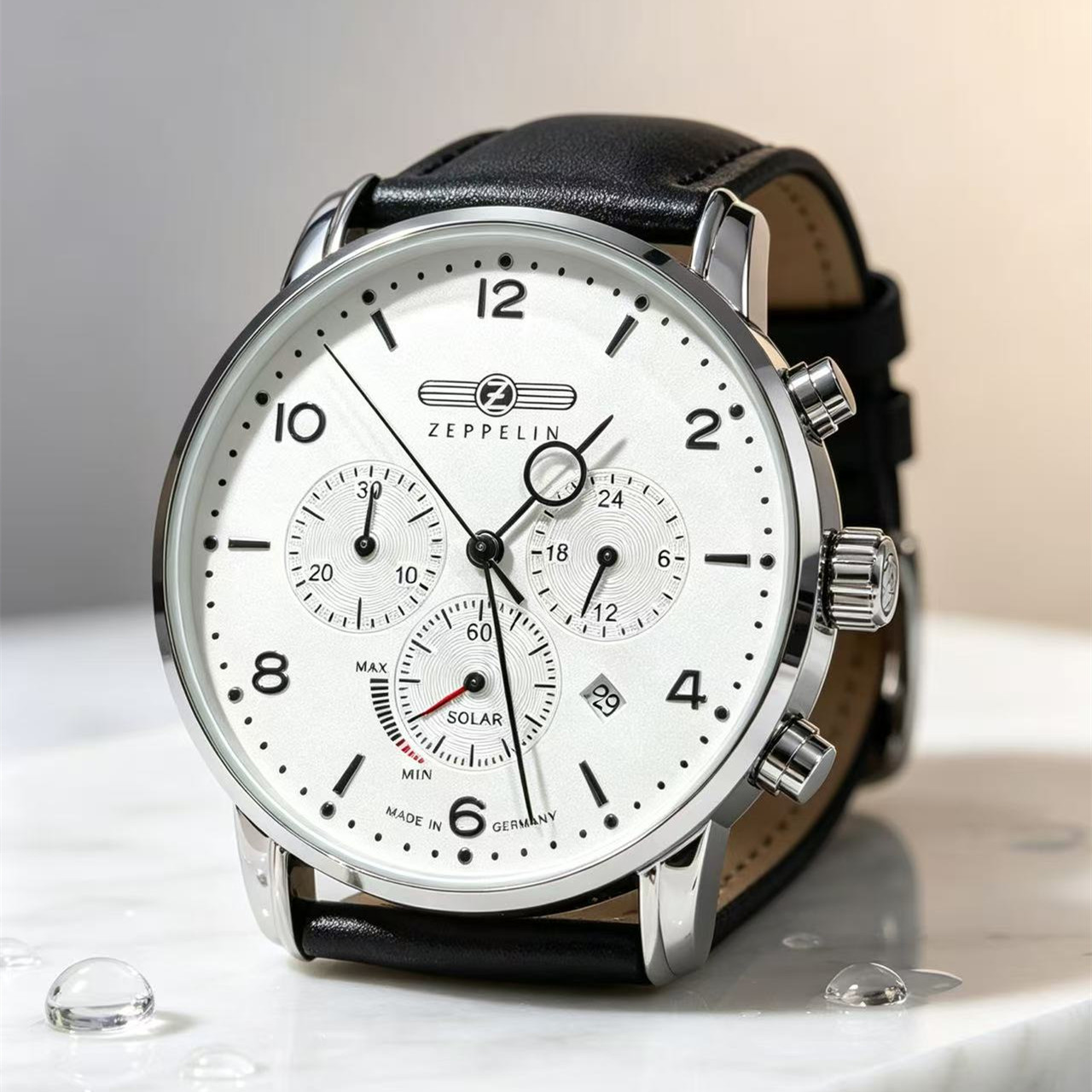 Zeppelin Airship Otomatik Tari - Leather Watch Band Men incelemesi ve fiyatı
