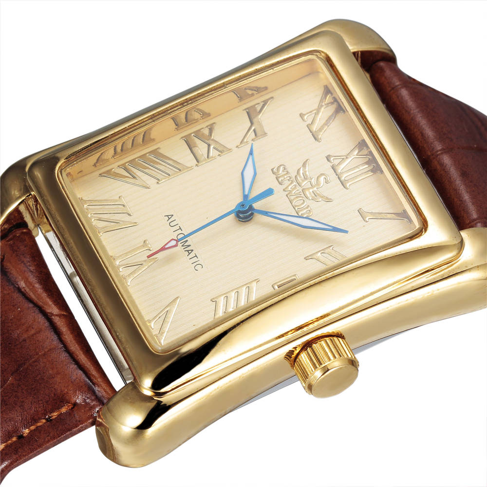 SEWOR üst marka lüks erkekler  - Cartier Watch Santos incelemesi ve fiyatı