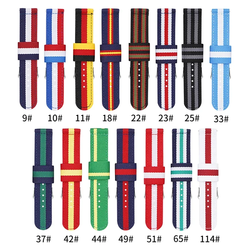 20mm 22mm Dokuma Naylon Kayış  - Canvas Strap Watch incelemesi ve fiyatı