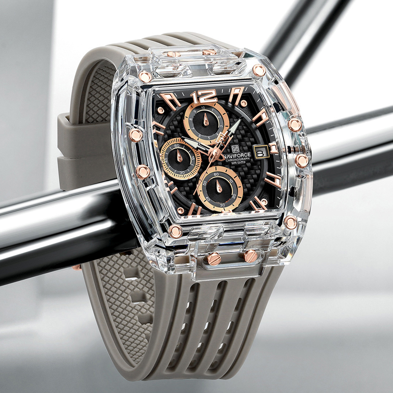 Yeni NAVIFORCE erkek Kuvars Ço - Rolex Watch Datejust incelemesi ve fiyatı