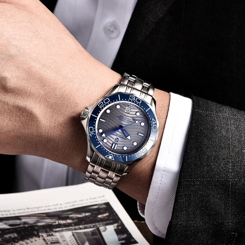 2025 Yeni PAGANI TASARIM PD 16 - Omega Watch Seamaster incelemesi ve fiyatı