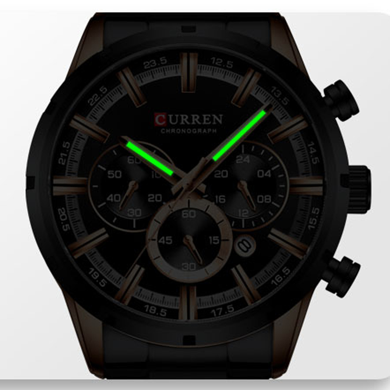 CURREN Üst Marka Askeri kuvars - Seiko Watch 5 Sports incelemesi ve fiyatı