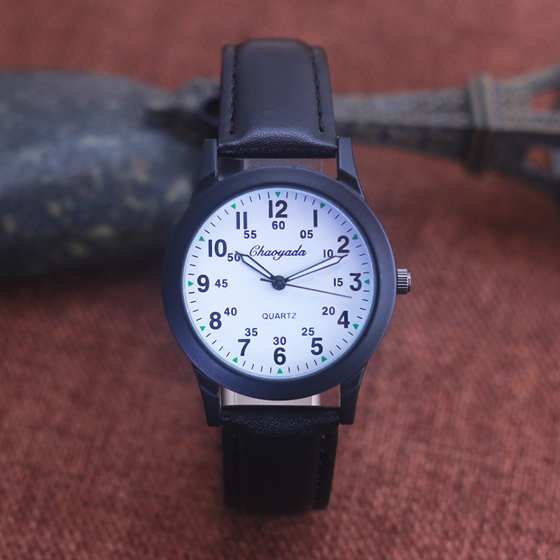 Chaoyada moda erkekler Boys de - Leather Watch Band Men incelemesi ve fiyatı