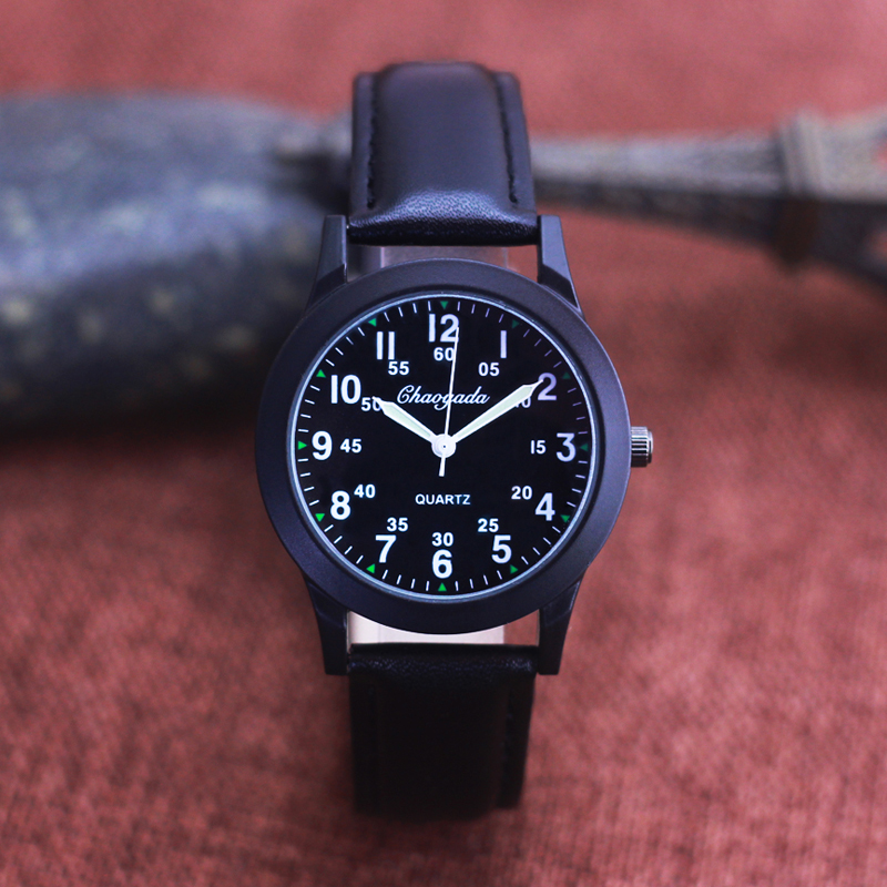 Chaoyada moda erkekler Boys de - Leather Watch Band Men incelemesi ve fiyatı