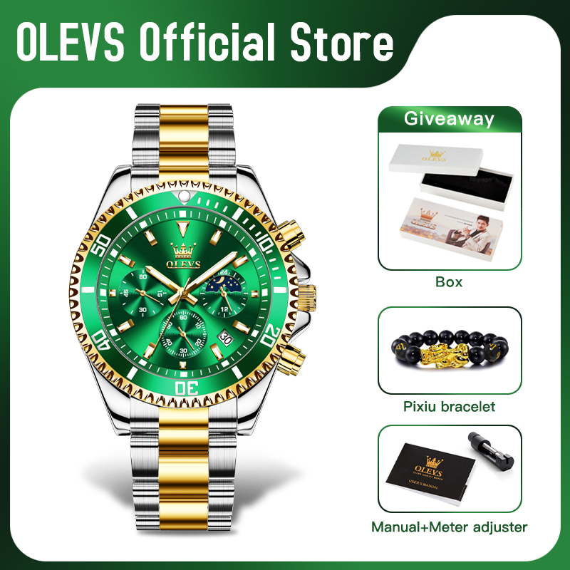 OLEVS 2870 erkek saati üst mar - Rolex Watch Datejust incelemesi ve fiyatı
